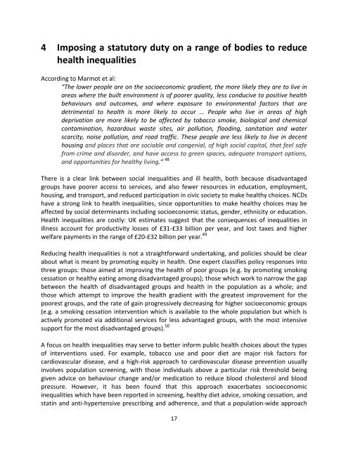 Public Health Law and Non-communicable Diseases - UK Health Forum