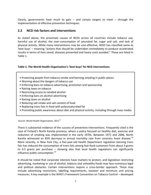 Public Health Law and Non-communicable Diseases - UK Health Forum