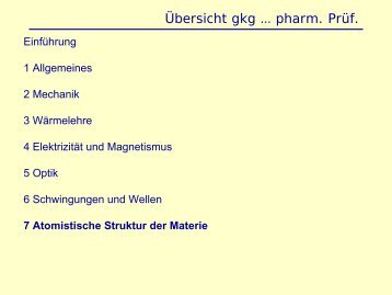 Atom- und Kernphysik