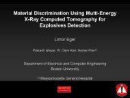 Study of Material Discrimination Using Multi-Energy X-Ray ...