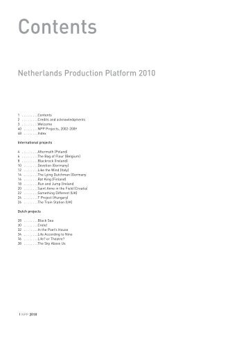 Netherlands Production Platform dossier 2010 - Nederlands Film ...
