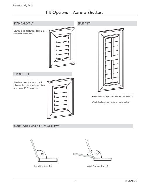 Aurora Shutters/Traditions Wood Shutters - DSC Window Fashions