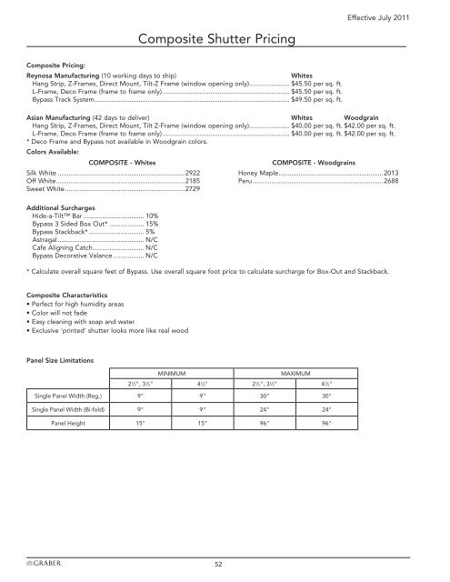 Aurora Shutters/Traditions Wood Shutters - DSC Window Fashions