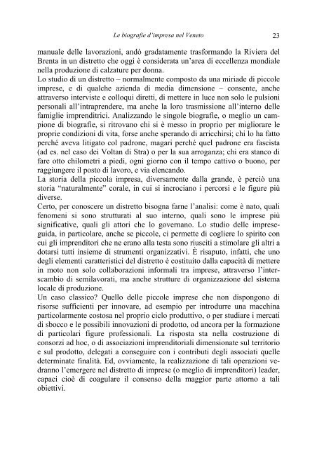 Le biografie d'impresa nel Veneto - Centro Studi Ettore Luccini