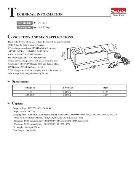 View Service Manual (PDF format 122 KB) - Tool Parts Direct . com