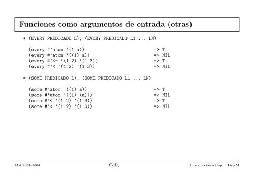 Tema Lisp - Dpto. Ciencias de la ComputaciÃ³n e Inteligencia Artificial.