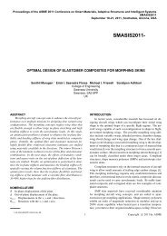 Optimal Design of Elastomer Composites for ... - Michael I Friswell