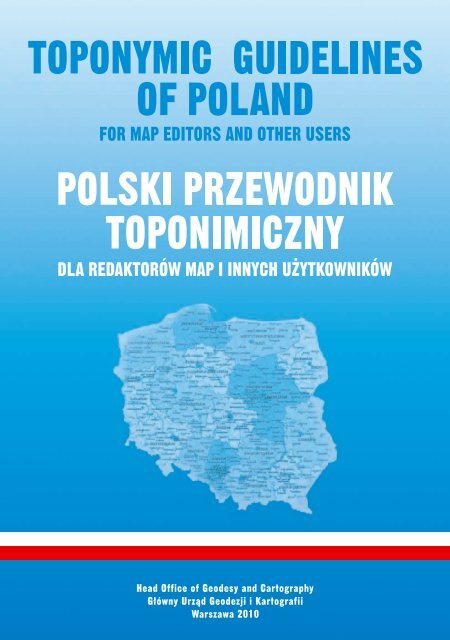 Pobierz publikacjÄ - KSNG Nazwy geograficzne - GÅÃ³wny UrzÄd ...