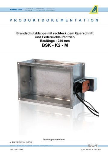 BSK - K2 - M - AUMAYR GmbH