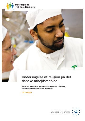 UndersÃƒÂ¸gelse af religion pÃƒÂ¥ det danske arbejdsmarked - Ny i Danmark
