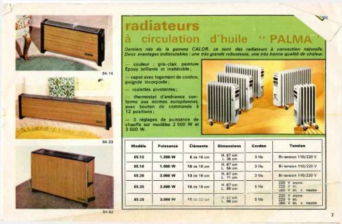 CALOR Ã©lectromÃ©nager 1969ca - Ultimheat