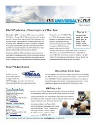 THE FLYER - Universal Avionics