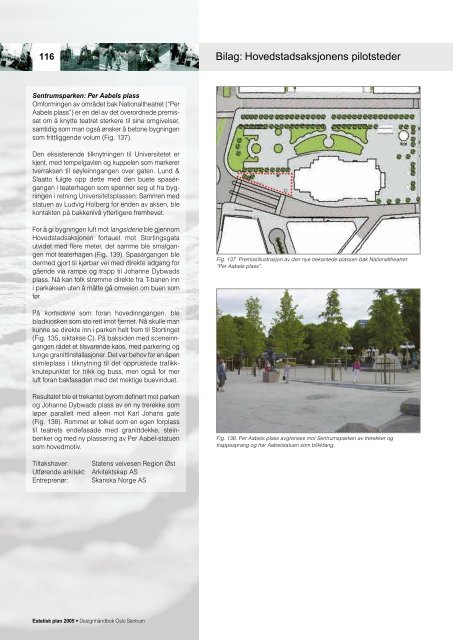 Estetisk plan 2005 Designhåndbok Oslo Sentrum