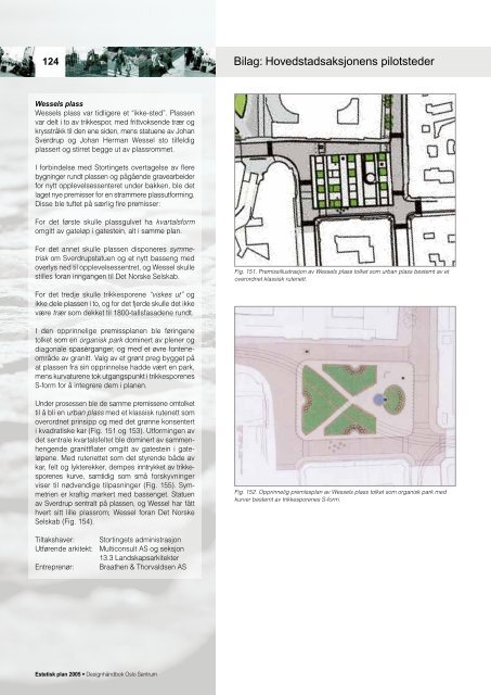 Estetisk plan 2005 Designhåndbok Oslo Sentrum