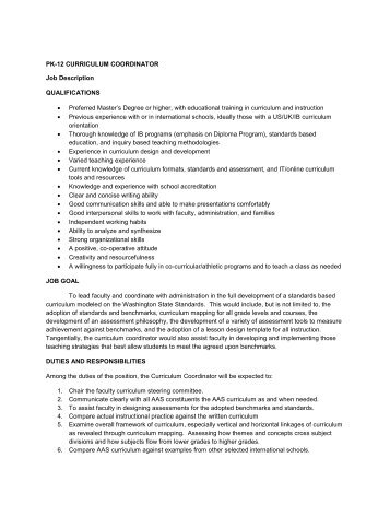 inside sales coordinator job description