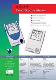 Blood Glucose Meters