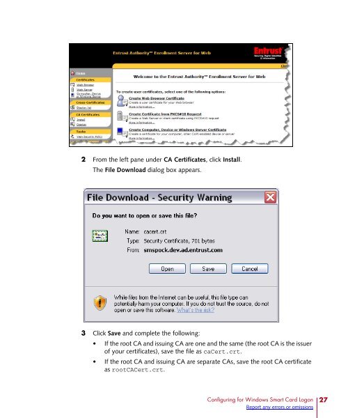 Entrust Managed Services PKI: Windows Smart Card Logon ...