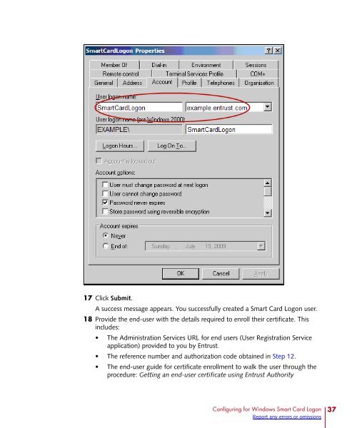 Entrust Managed Services PKI: Windows Smart Card Logon ...