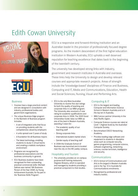 Edith Cowan University - Navitas