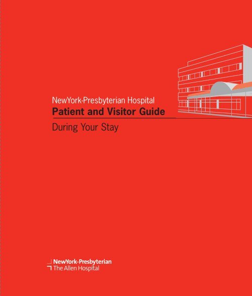 During Your Stay New York Presbyterian Hospital