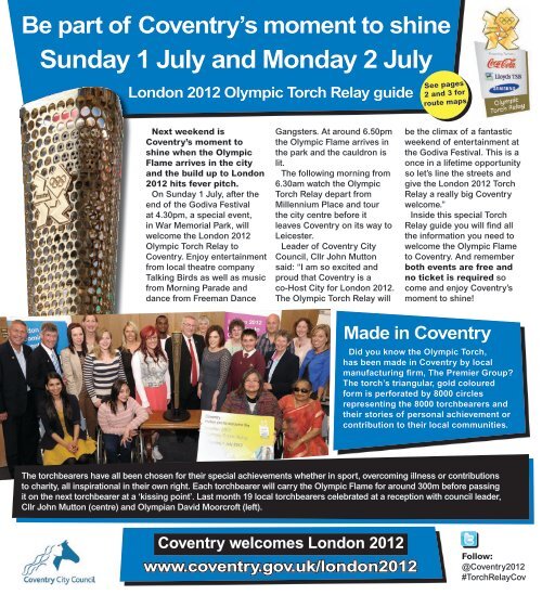 London 2012 Torch Relay Guide.pdf - Coventry CEN