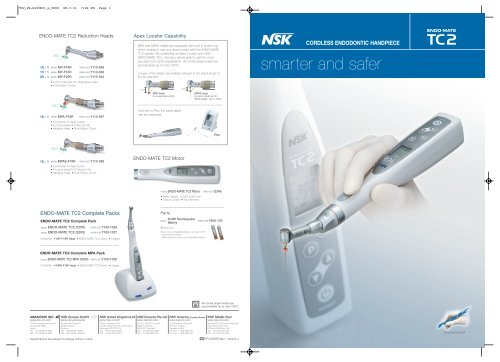 Endomate TC2 brochure - PROFI - dental equipment