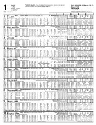 Race Program Sunday September 14 Rideau Carleton Raceway 