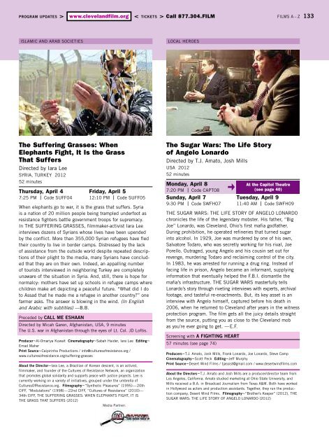 Program Guide - Cleveland International Film Festival