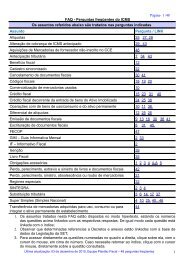 FAQ - Perguntas freqüentes do ICMS - Secretaria de Estado da ...