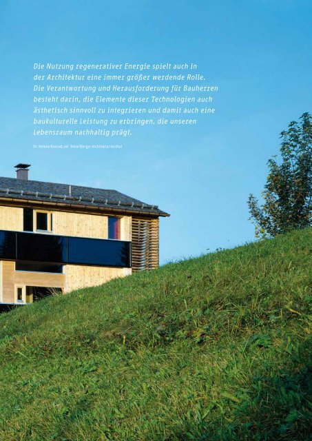 Solaranlagen planen und gestalten - Energieinstitut Vorarlberg