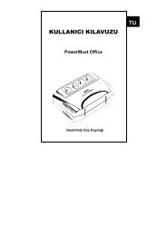 PowerMust Office User manual-Tr - Mustek