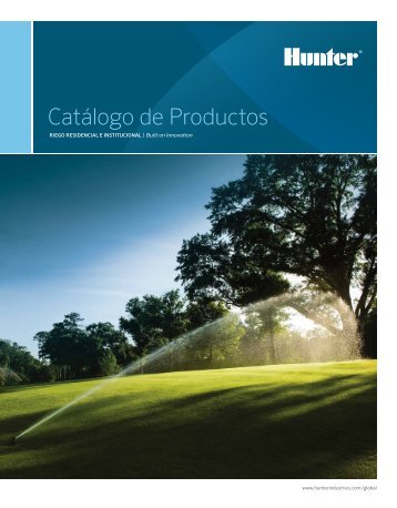 CatÃ¡logo de produCtos - Hunter Industries