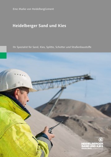 Firmenportrait: Heidelberger Sand und Kies - HeidelbergCement