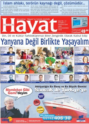 PDF SAYI 11 - Hayat Online