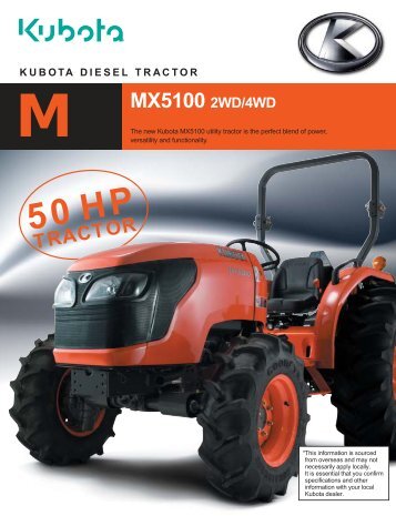 Kubota MX5100 Series - LiveUpdater