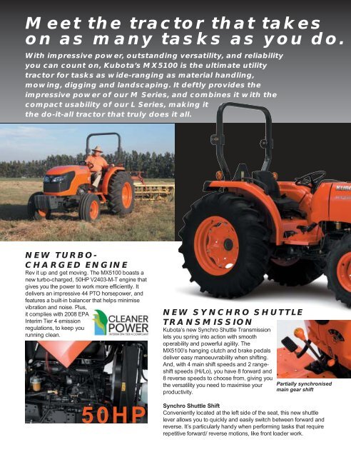 Kubota MX5100 Series - LiveUpdater