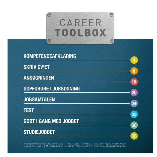 Jobbet er dit! - CA a-kasse