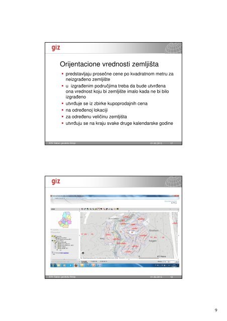 Prezentacija âSluÅ¾bena procena vrednosti nepokretnosti u NemaÄkojâ