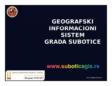 GIS Subotica