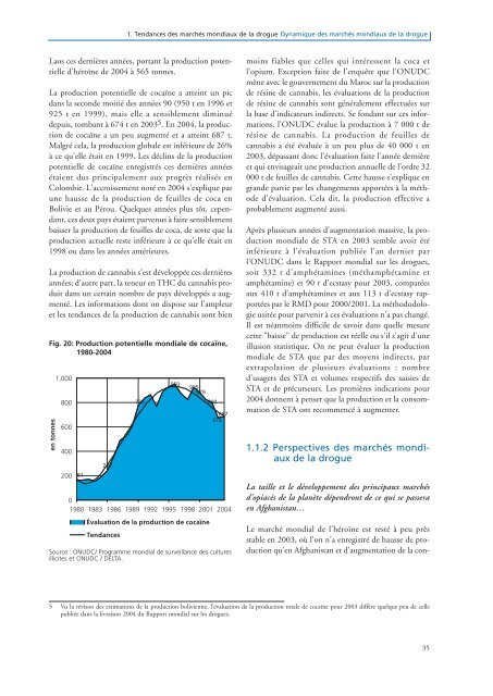 rapport mondial sur les drogues - United Nations Office on Drugs ...