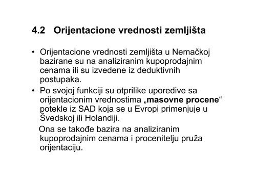 P d ti E i Procena vrednosti u Evropi â pregled postupaka