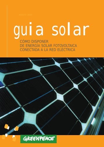 cÃ³mo disponer de energÃ­a solar fotovoltaica conectada a la red