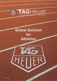 Download the catalog - TAG Heuer Timing Systems