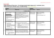 ForÃ¥r, 2002 - Institutleder til klinisk medicin - Aarhus Universitet