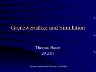 GrenzwertsÃ¤tze und Simulation