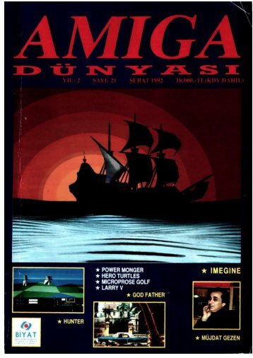 Amiga Dunyasi - Sayi 21 (Subat 1992).pdf - Retro Dergi