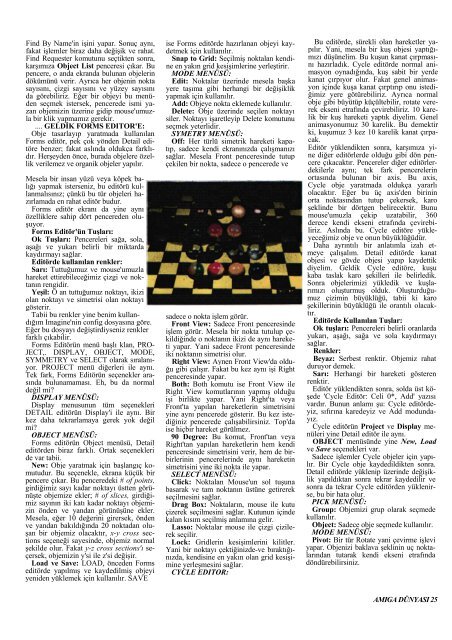 Amiga Dunyasi - Sayi 21 (Subat 1992).pdf - Retro Dergi