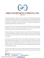 Crist Instrument Co