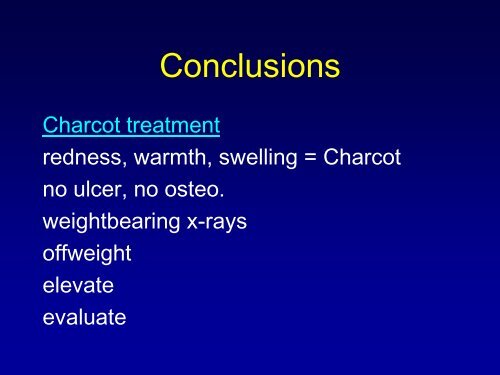 Evaluation and Treatment of Diabetic Neuroarthropathy - Medical ...