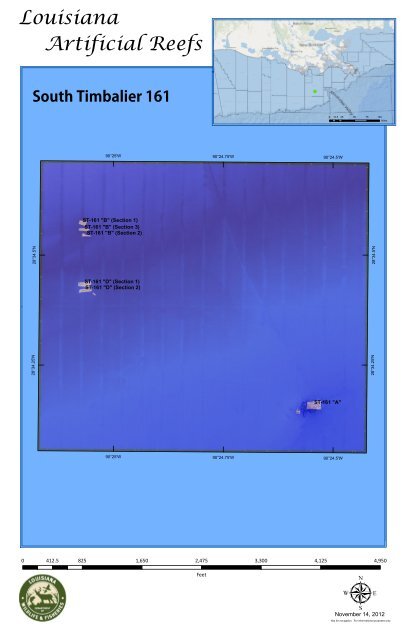 LDWF Offshore Reefs